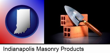 masonry bricks and trowel in Indianapolis, IN